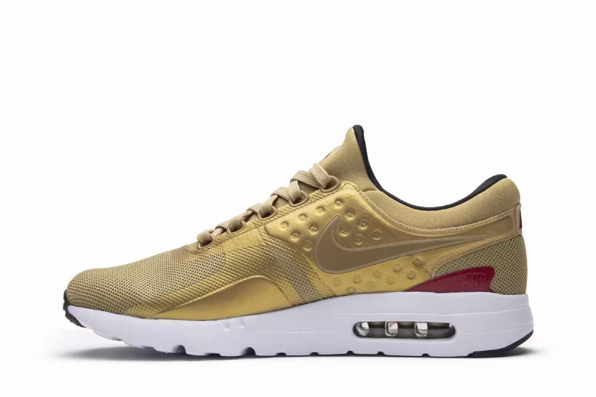 Nike Air Max Zero QS Metallic Gold, view 4