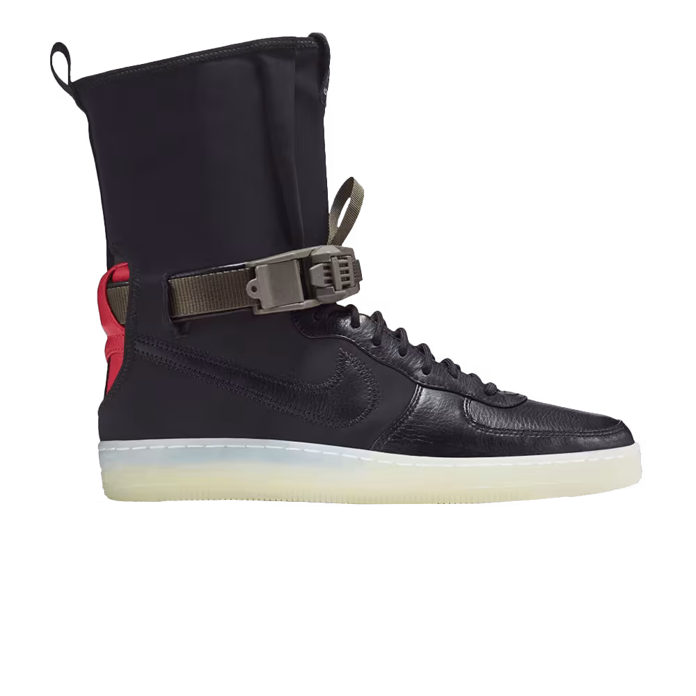 Acronym x NikeLab Air Force Downtown 1 Hi SP Black Crimson