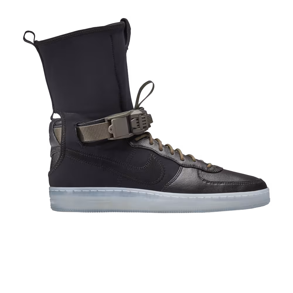 Acronym x NikeLab Air Force Downtown 1 Hi SP Black Olive