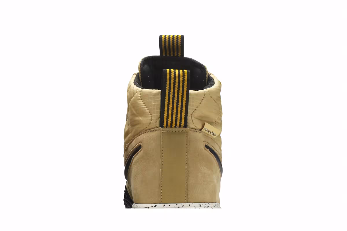 Nike Lunar Force 1 Duckboot 17 Metallic Gold, view 8