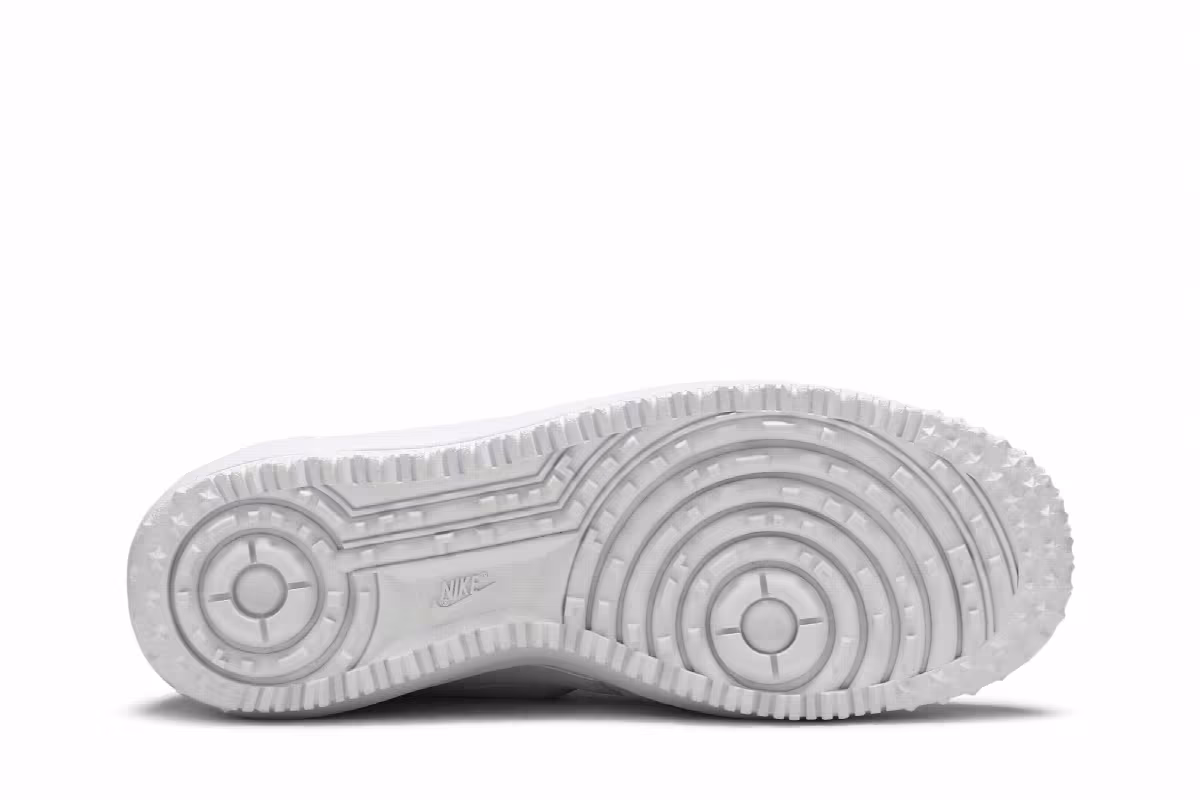 Nike Lunar Force 1 Duckboot Triple White, view 5