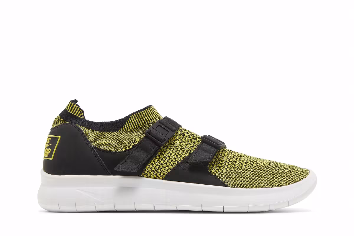 Nike Air Sock Racer Ultra Flyknit Yellow Strike, view 2