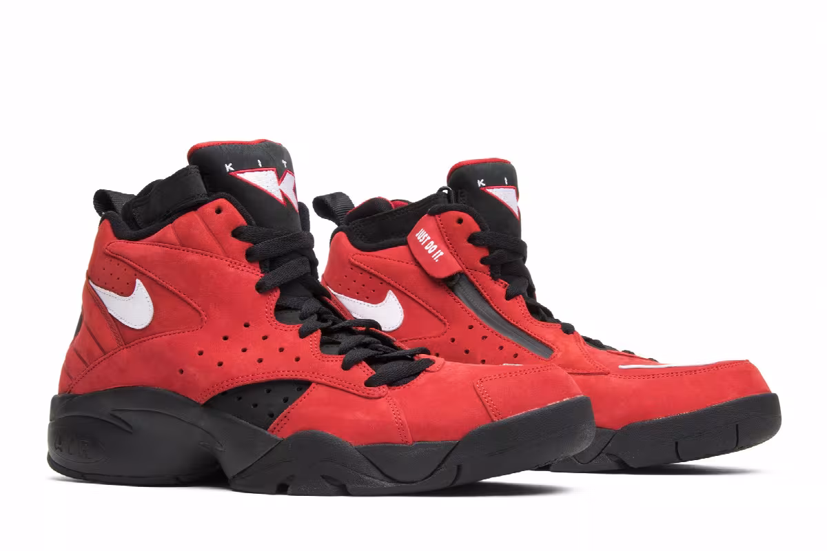 Kith x Nike Air Maestro 2 Red, view 9