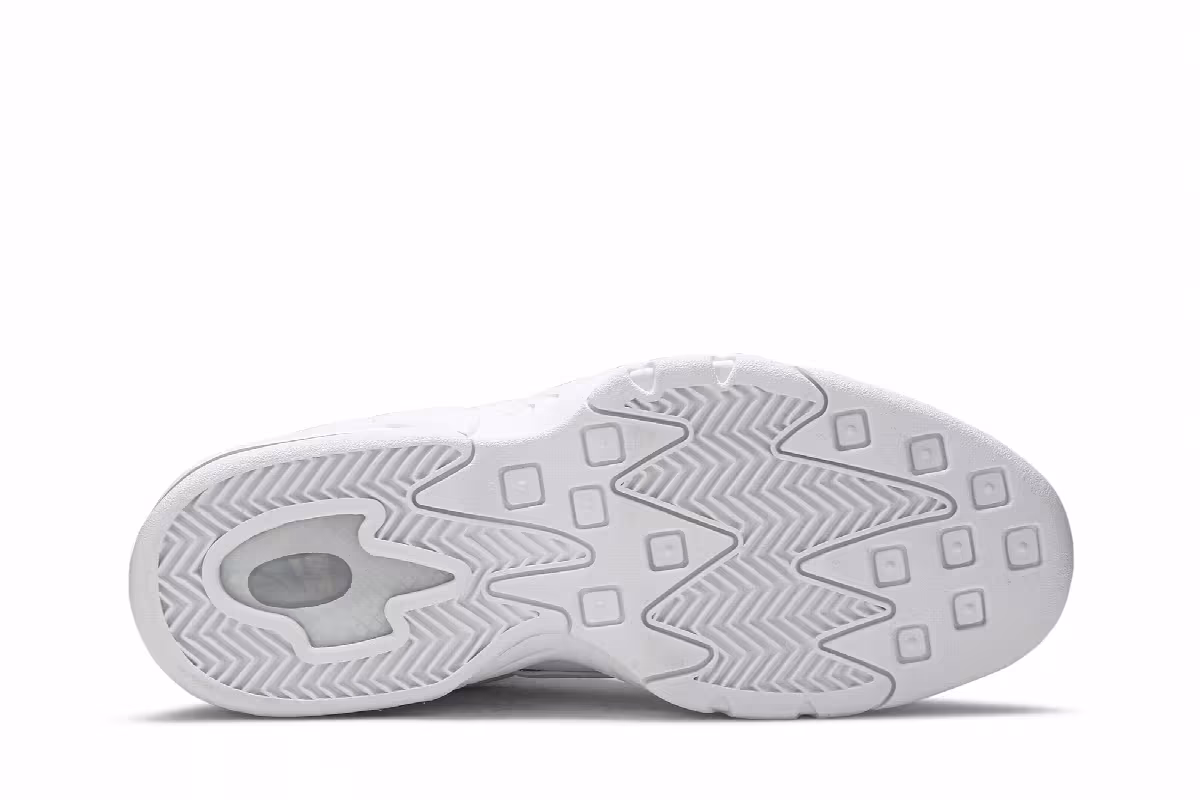 Nike Air Max 2 Uptempo Triple White, view 5