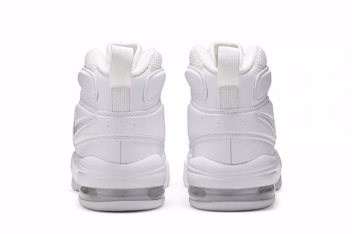 Nike Air Max 2 Uptempo Triple White, view 7