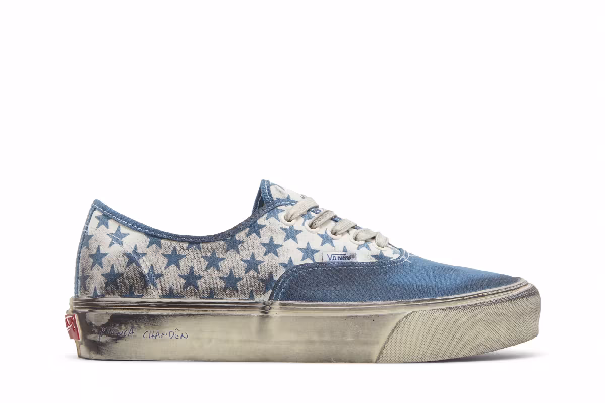 Bianca Chandôn x Vans Authentic VLT LX Stressed Navy, view 2