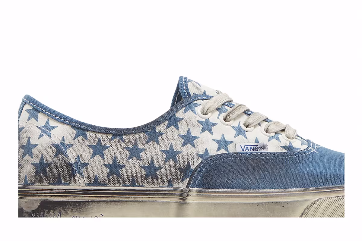 Bianca Chandôn x Vans Authentic VLT LX Stressed Navy, view 3