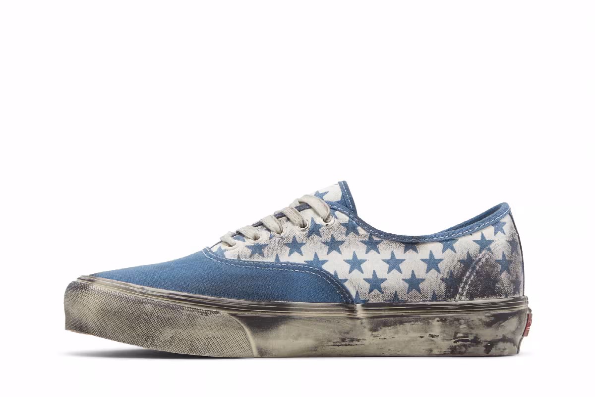 Bianca Chandôn x Vans Authentic VLT LX Stressed Navy, view 4