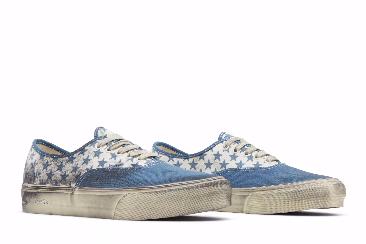 Bianca Chandôn x Vans Authentic VLT LX Stressed Navy, view 9
