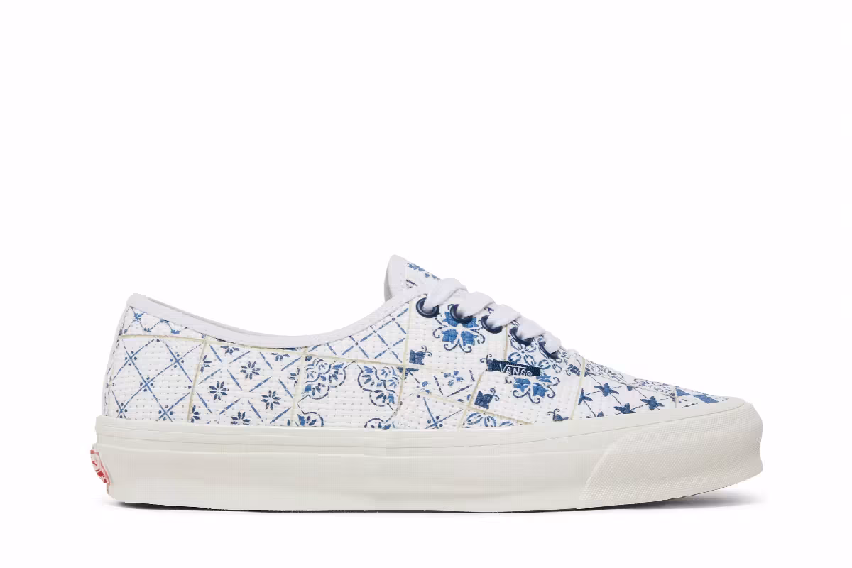 Kith x Vans OG Authentic LX Azulejo Tile, view 2