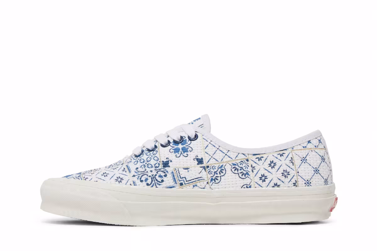 Kith x Vans OG Authentic LX Azulejo Tile, view 4