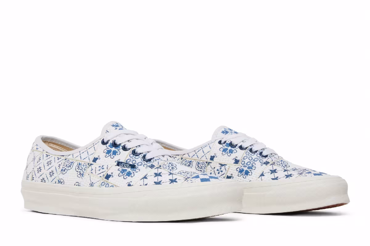 Kith x Vans OG Authentic LX Azulejo Tile, view 9