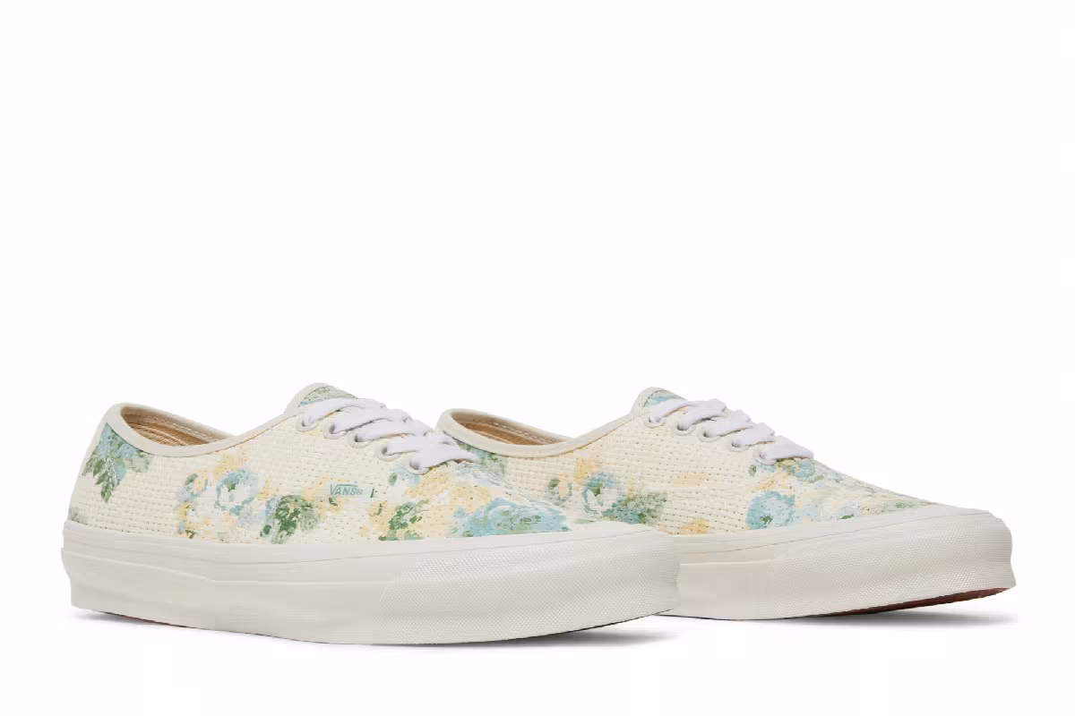 Kith x Vans OG Authentic LX Vintage Roses, view 9
