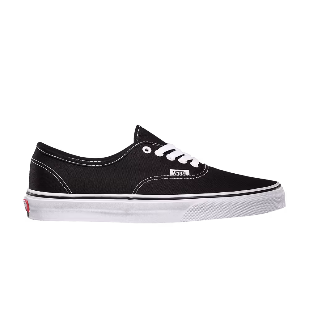 Vans Authentic Wide Black White