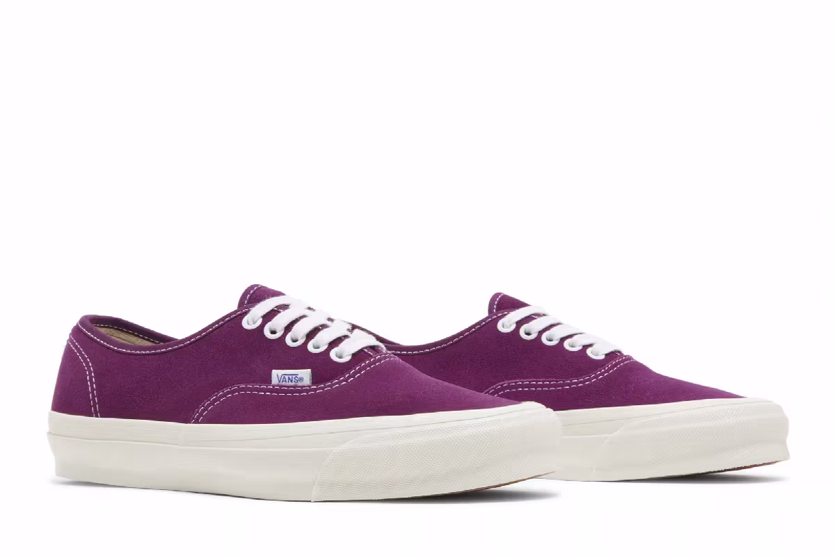 Vans OG Authentic LX Dark Purple, view 9