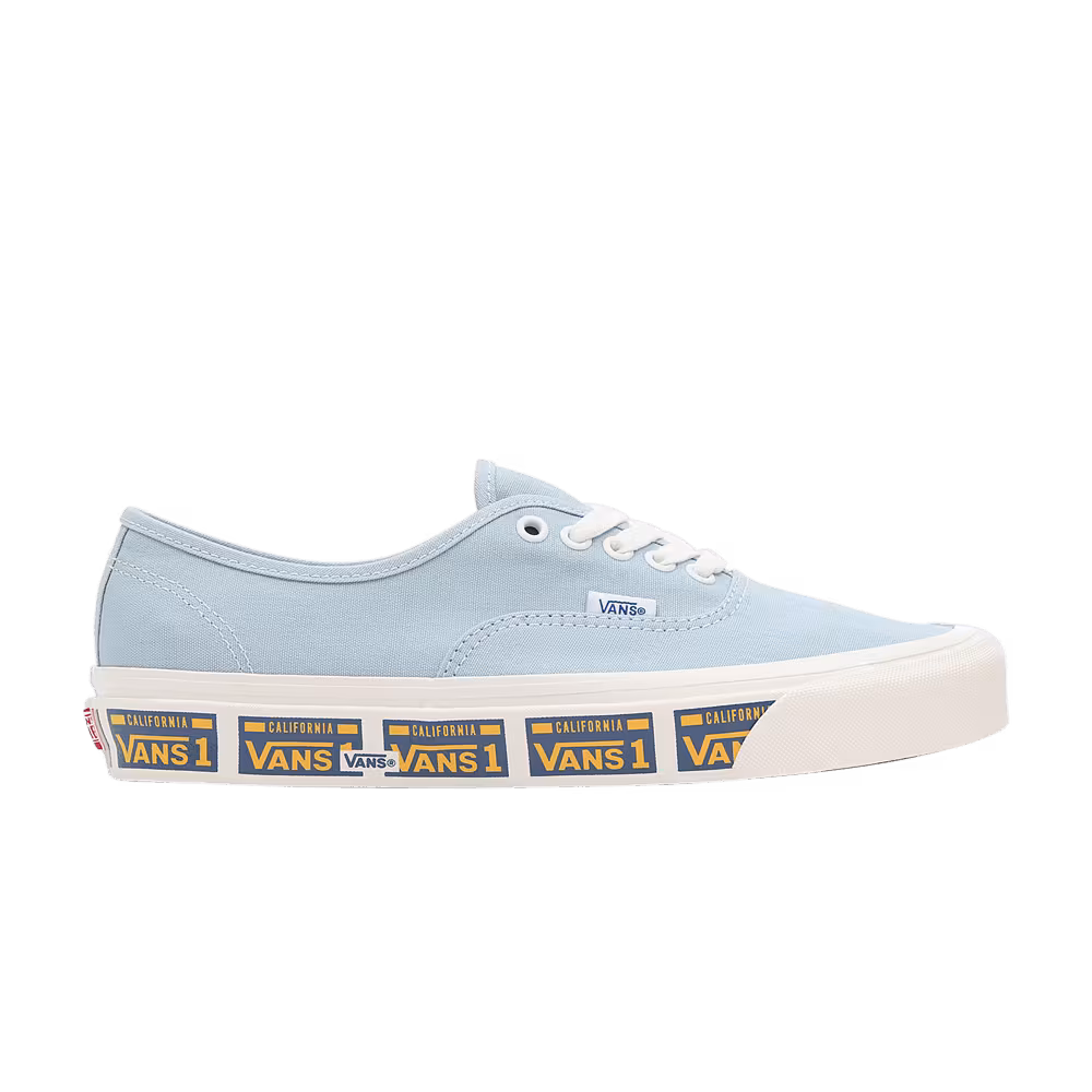 Vans Authentic 44 DX Anaheim Factory - Vanity Plate Light Blue