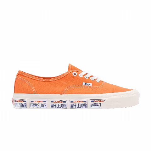 Vans Authentic 44 DX 'Anaheim Factory - Vanity Plate Orange Tiger'