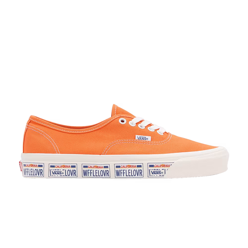Vans Authentic 44 DX Anaheim Factory - Vanity Plate Orange Tiger
