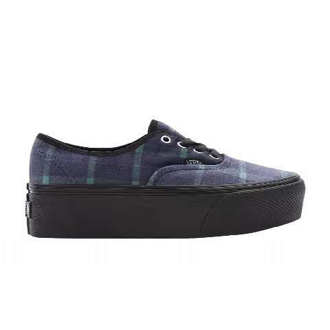 Vans Authentic Stackform 'Velvet Plaid - Green Black'