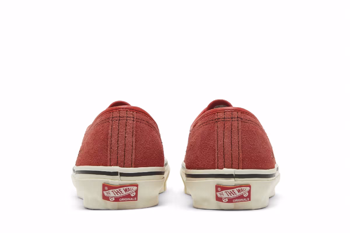 Vans Julian Klincewicz x Vault OG Authentic SP LX Pale Fire Sky - Cherry Tomato, view 7