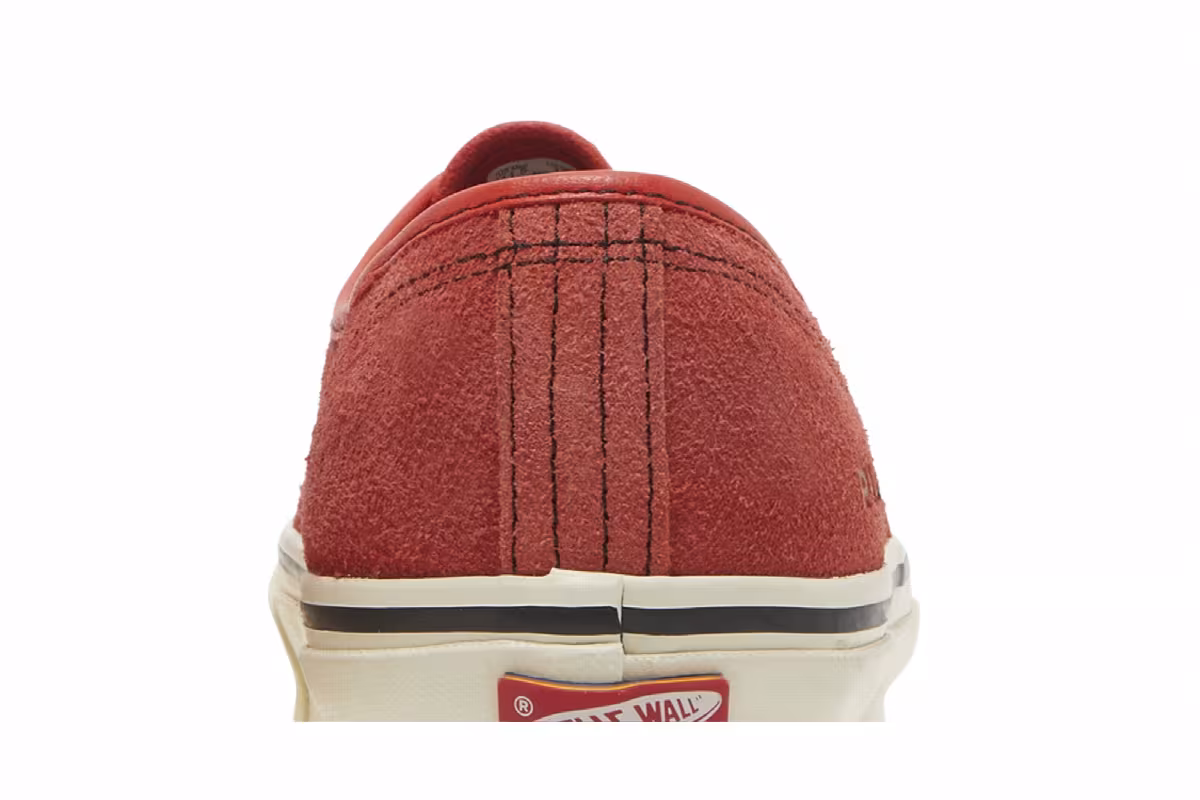 Vans Julian Klincewicz x Vault OG Authentic SP LX Pale Fire Sky - Cherry Tomato, view 8