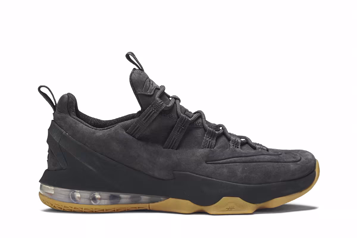 Nike LeBron 13 Low Premium Anthracite Grey, view 2
