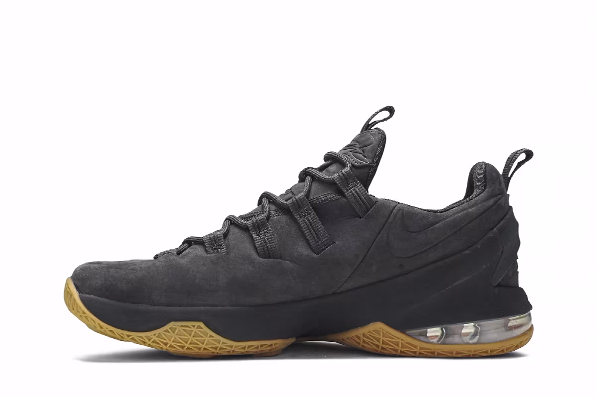 Nike LeBron 13 Low Premium Anthracite Grey, view 4
