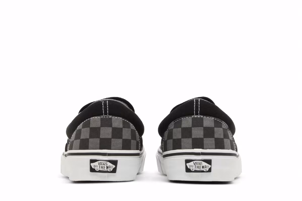 Vans Slip-On Black Pewter Checkerboar, view 7