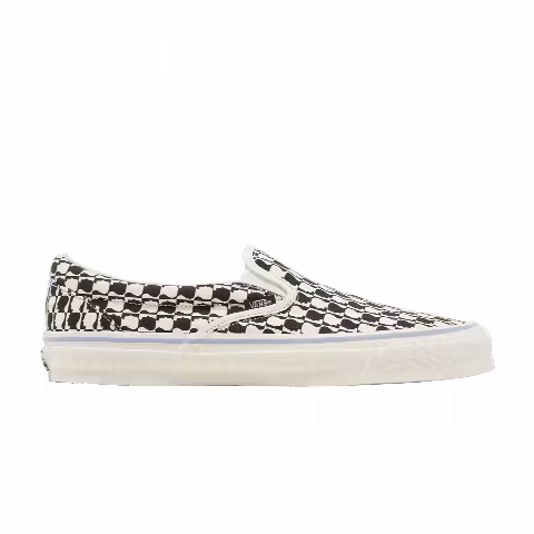 Brain Dead x Vans OG Classic Slip-On LX 'Black White Checkerboard'