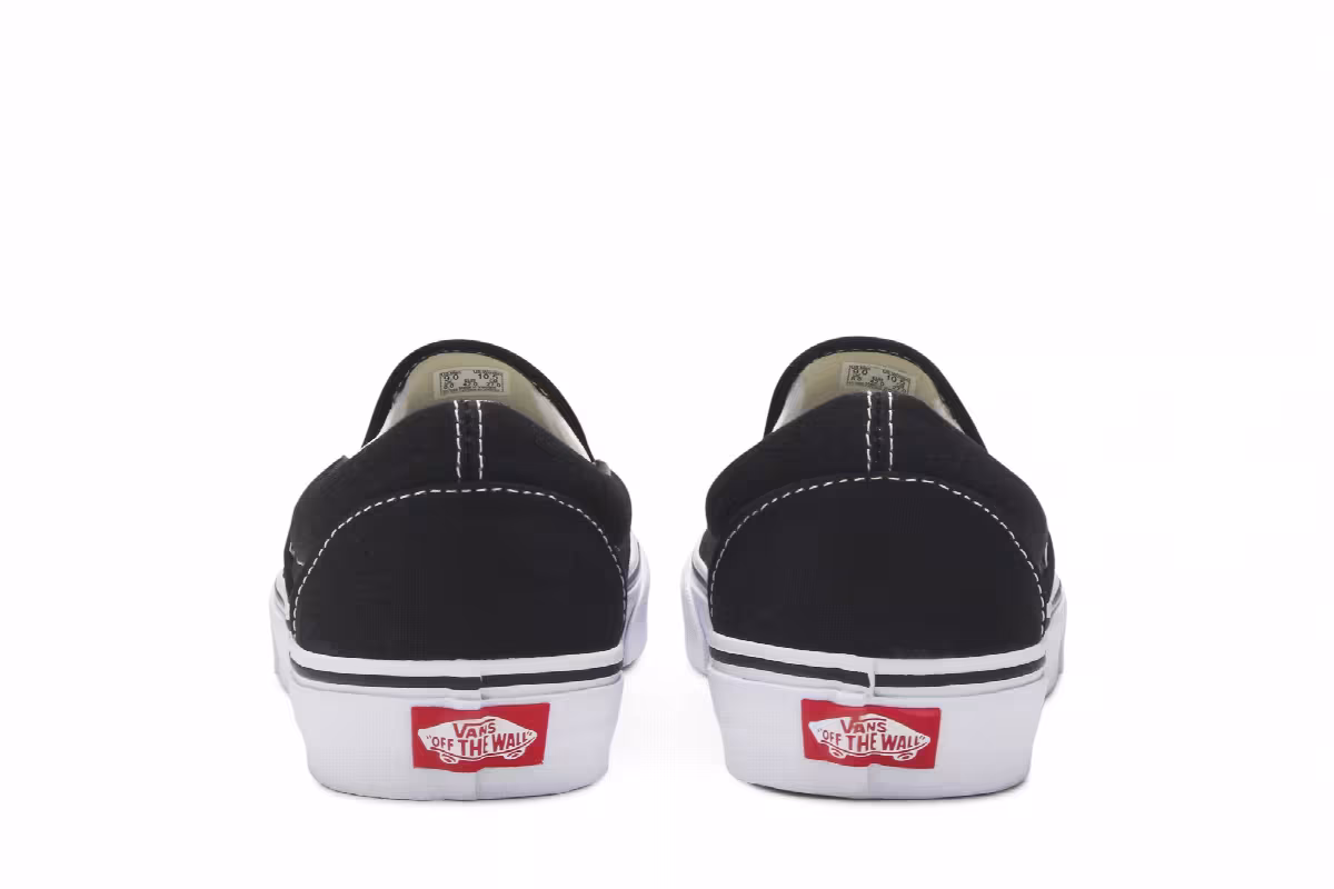 Vans Classic Slip-On Black White, view 7