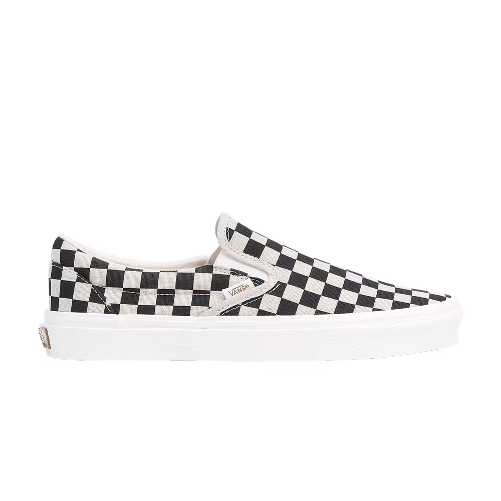 Vans Classic Slip-On Eco Theory - Black White Checkerboard