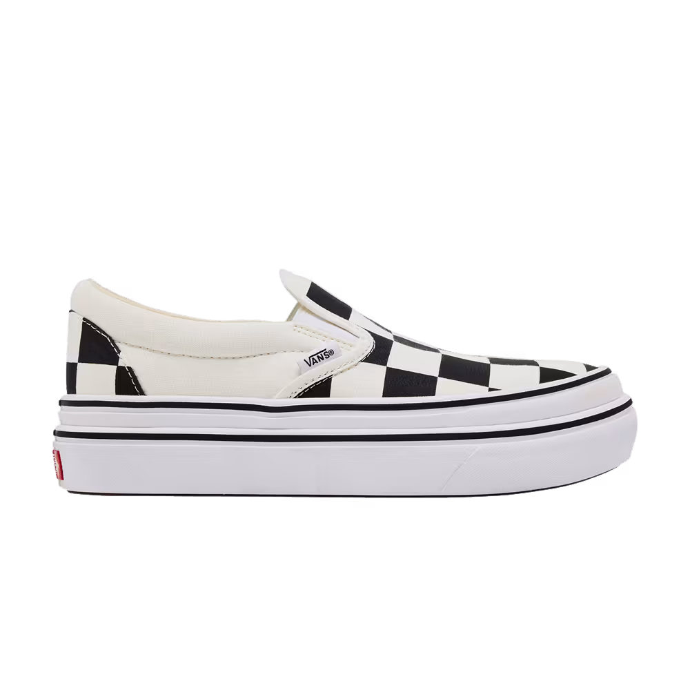 Vans Women's Super ComfyCush Slip-On Big Classics Checker