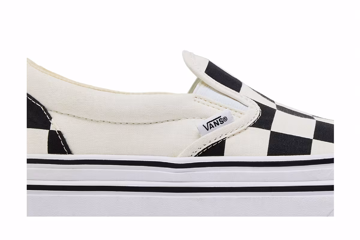 Vans Women's Super ComfyCush Slip-On Big Classics Checker, view 3