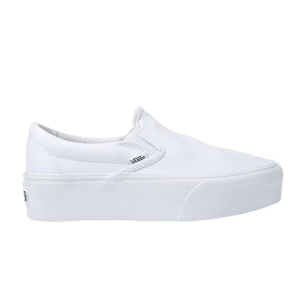Vans Classic Slip-On Stackform White