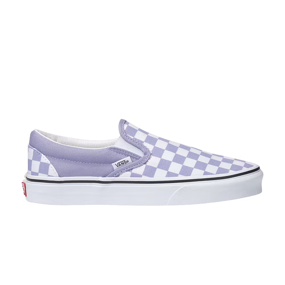 Vans Classic Slip-On Checkerboard - Purple Heather