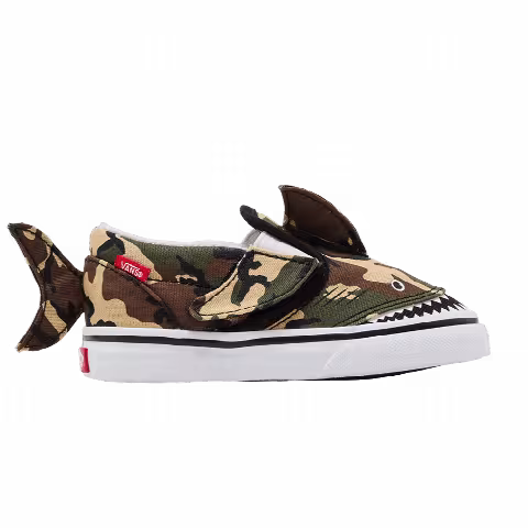 Vans Slip-On V Toddler 'Camo Shark'