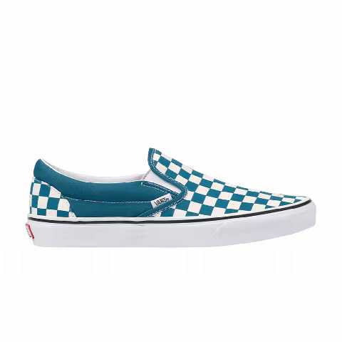 Vans Classic Slip-On 'Checkerboard - Blue Coral'
