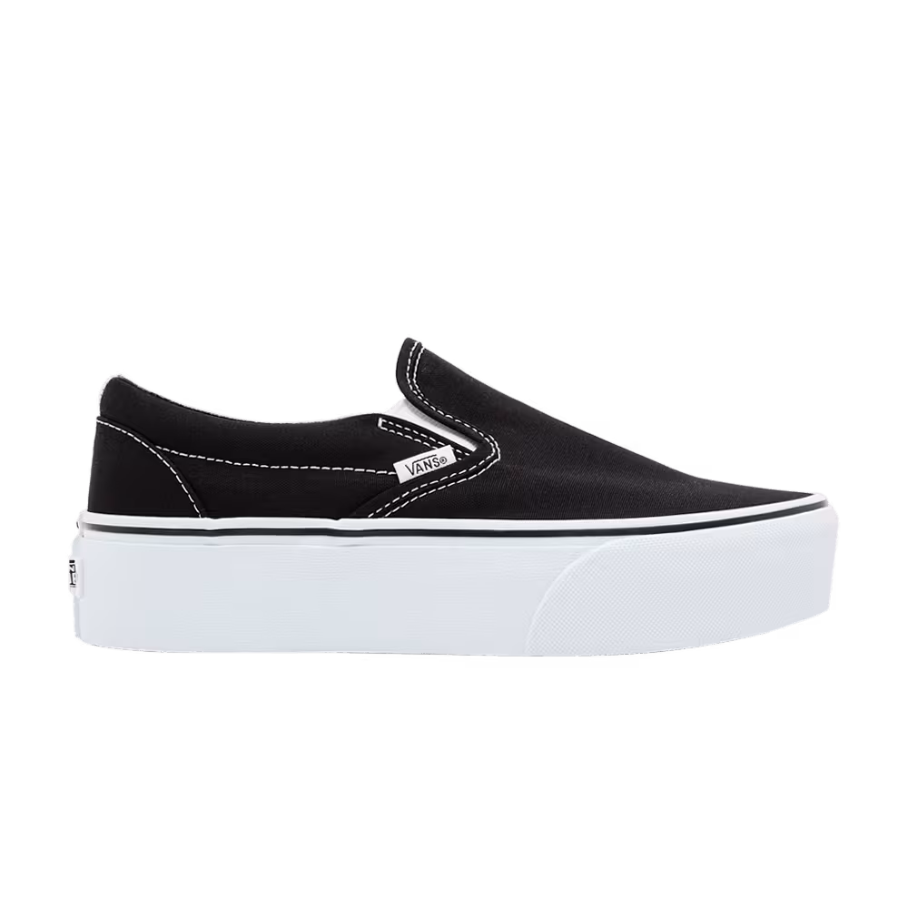 Vans Classic Slip-On Stackform Black White