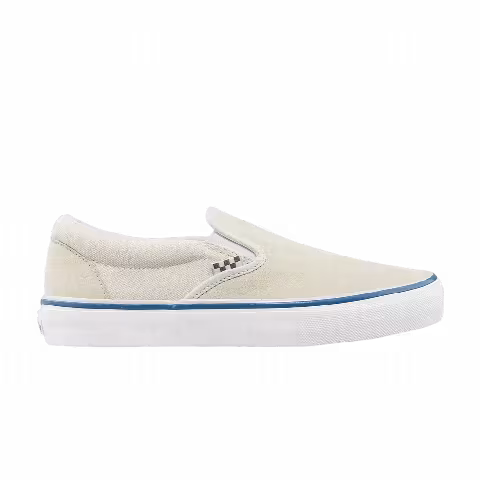 Vans Skate Slip-On 'Raw Canvas - Classic White'