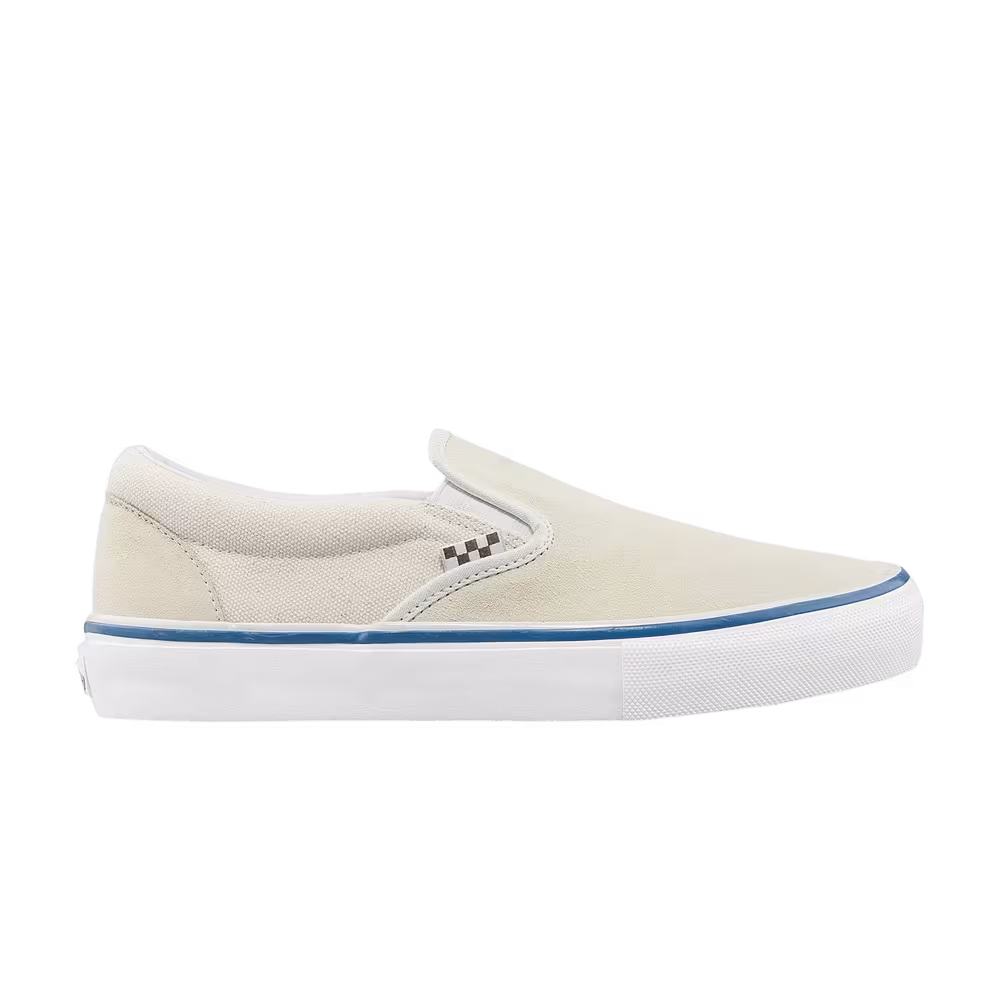 Vans Skate Slip-On Raw Canvas - Classic White