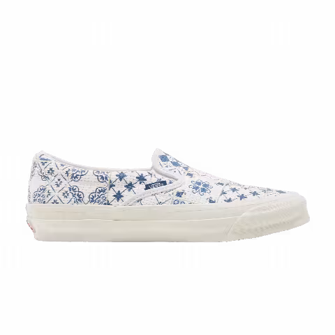 Kith x Vans OG Classic Slip-On LX 'Azulejo Tile'