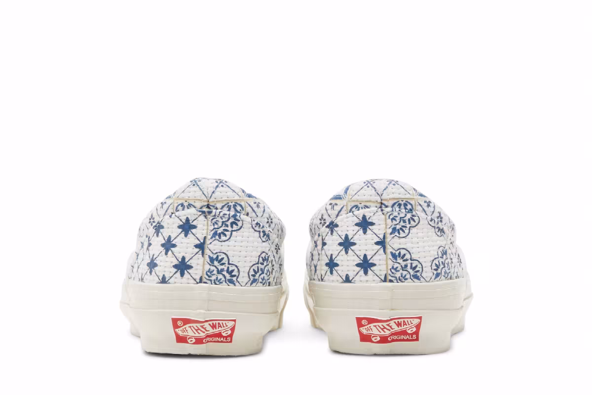 Kith x Vans OG Classic Slip-On LX Azulejo Tile, view 7