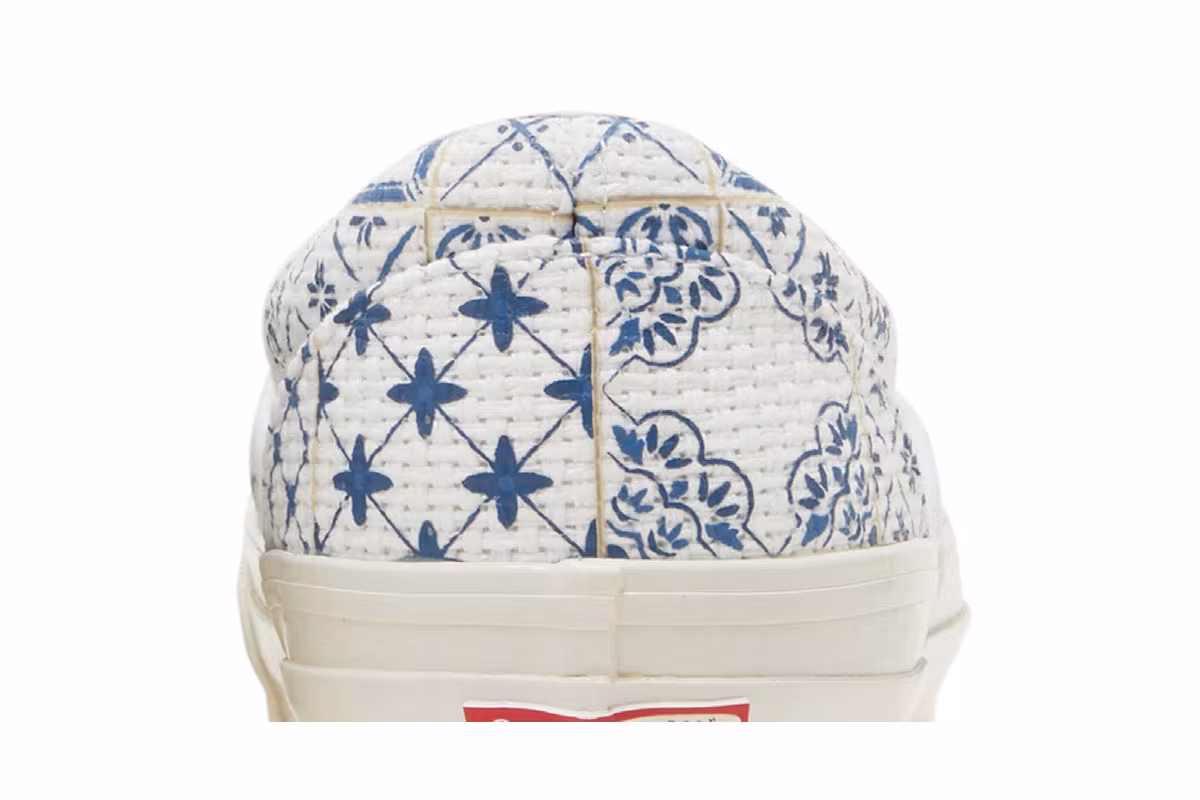 Kith x Vans OG Classic Slip-On LX Azulejo Tile, view 8