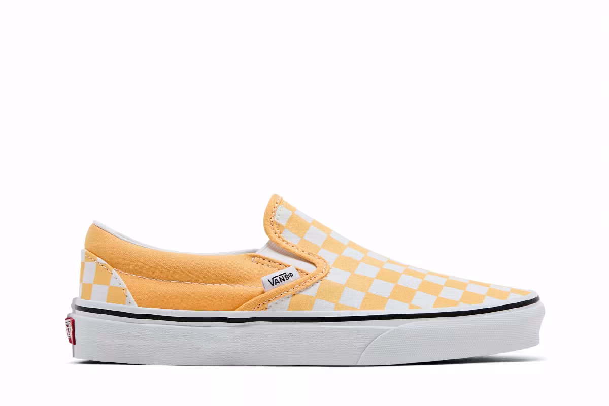 Vans Classic Slip-On Checkerboard - Flax, view 2