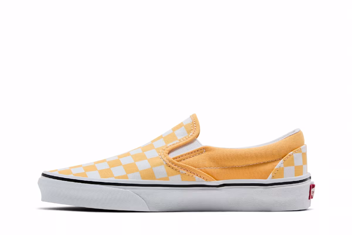 Vans Classic Slip-On Checkerboard - Flax, view 4