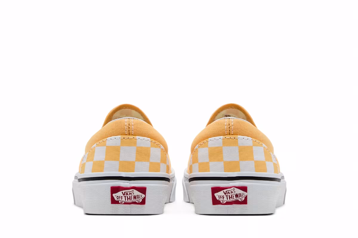 Vans Classic Slip-On Checkerboard - Flax, view 7