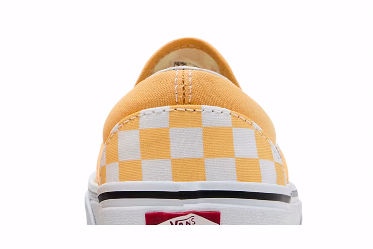 Vans Classic Slip-On Checkerboard - Flax, view 8