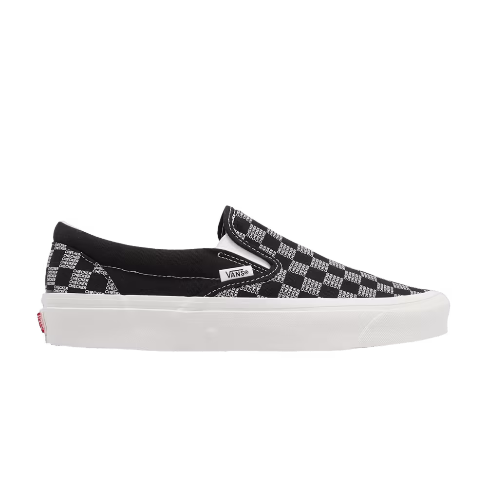 Vans Classic Slip-On Checker Check - Black White