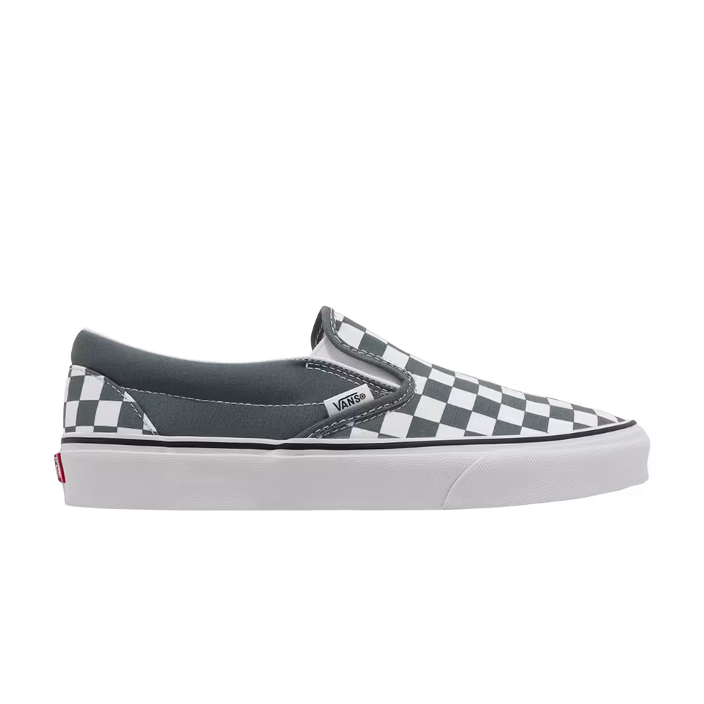 Vans Classic Slip-On Checkerboard - Grey White
