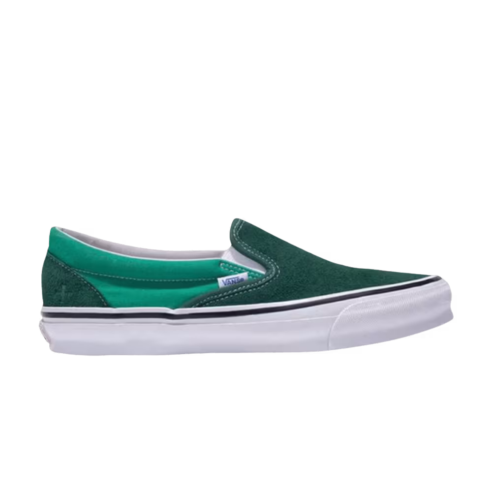 Noah x Vans OG Classic Slip-On LX Green